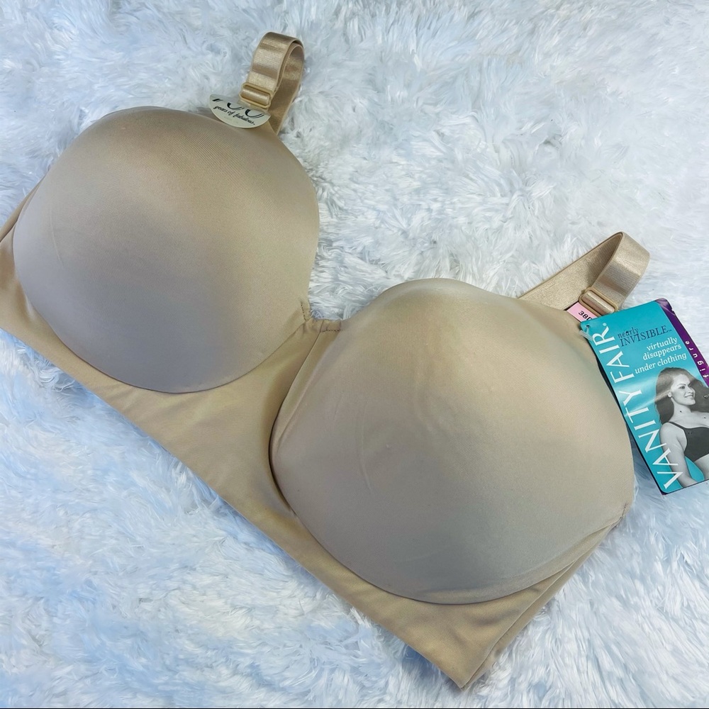 Vanity Fair Nearly Invisible Wirefree Bra …